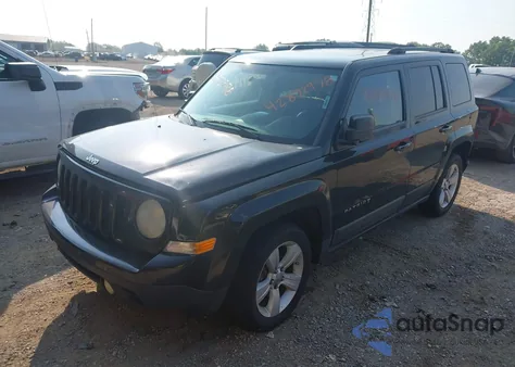 2012 Jeep Patriot Latitude из США, поврежденный, VIN 1C4NJPFBXCD540943